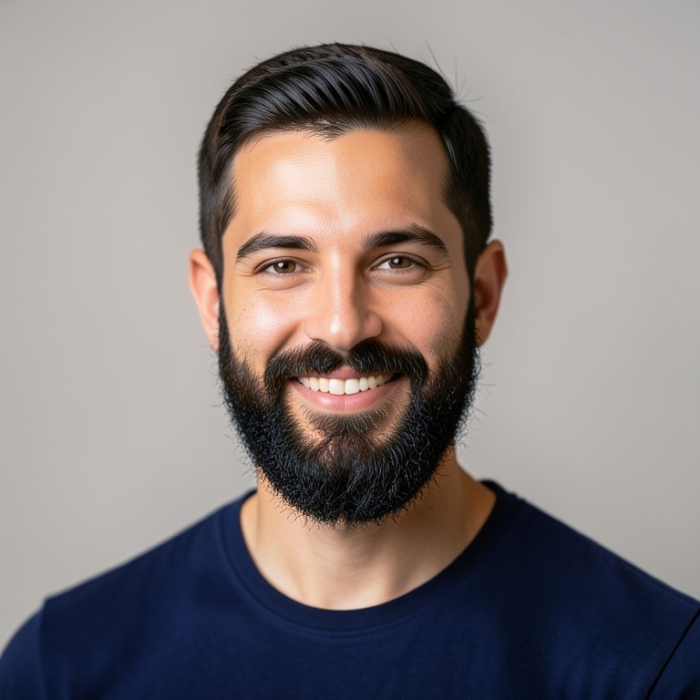 Anchor Beard Try-On example
