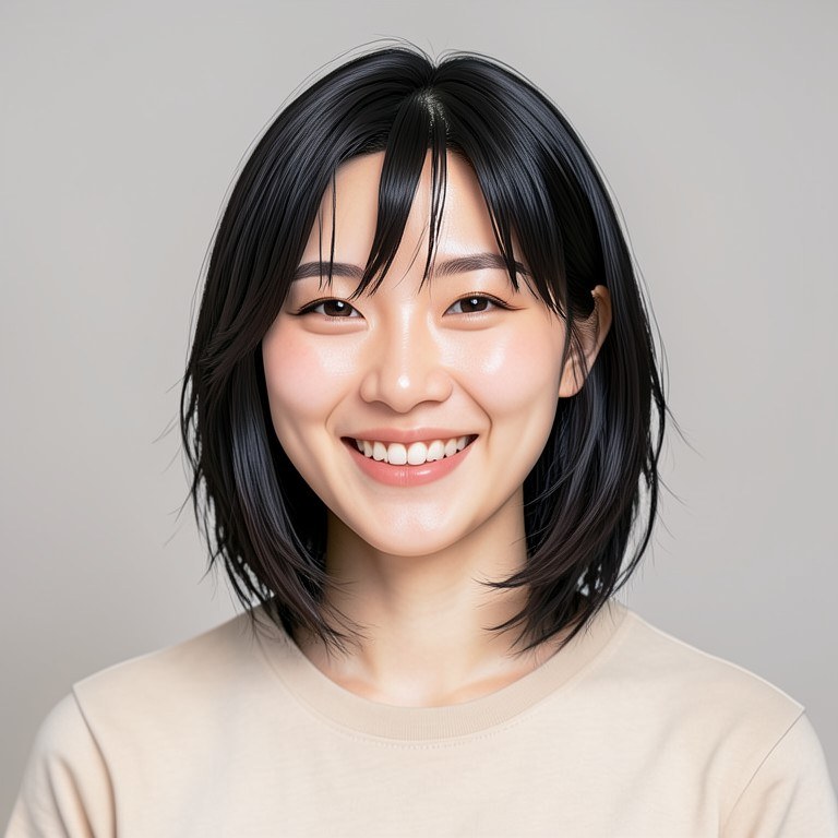 Anime Hairstyle Try-On example