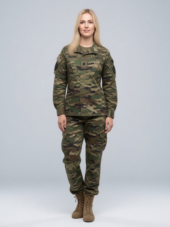 Army Uniform Try-On example result