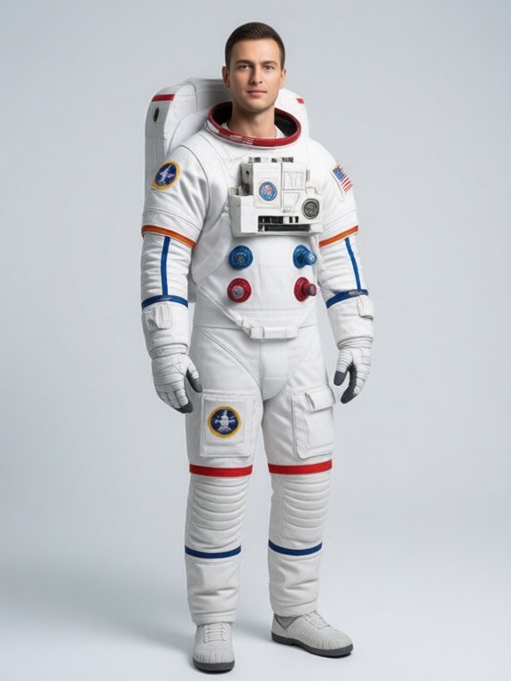 Astronaut Suit Try-On example result