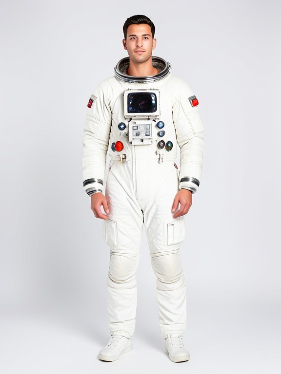 Astronaut Suit Try-On example