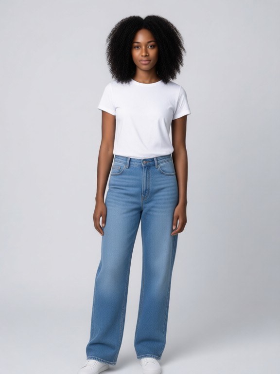 Baggy Jeans Try-On example result