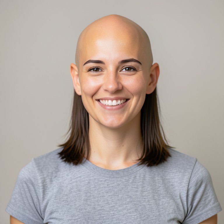 Bald Look Try-On example