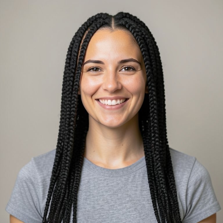 Box Braids Try-On example