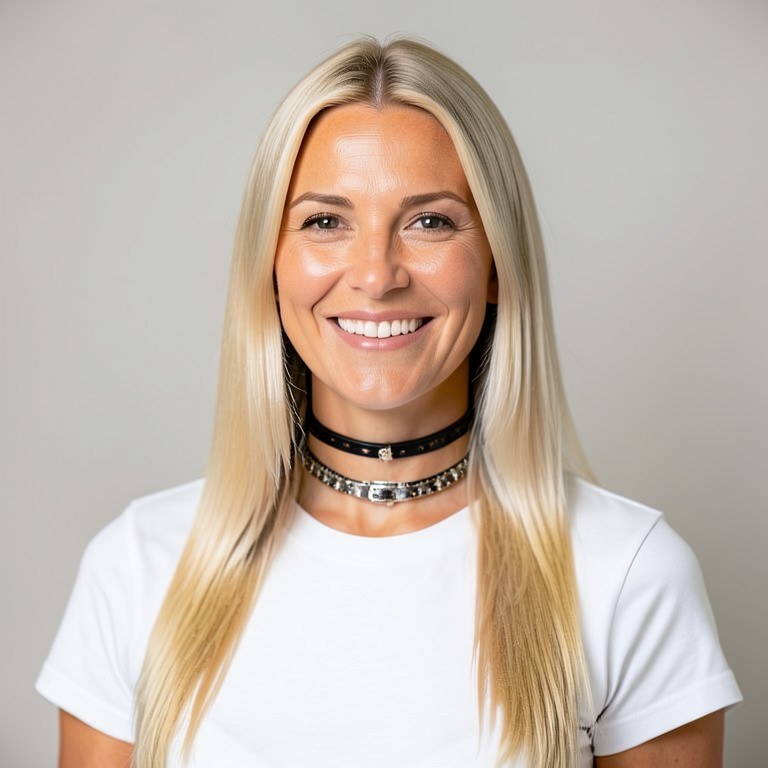 Choker Necklace Try-On example