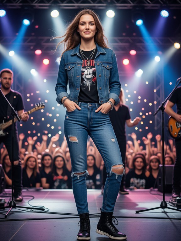 Concert Outfit Try-On example result