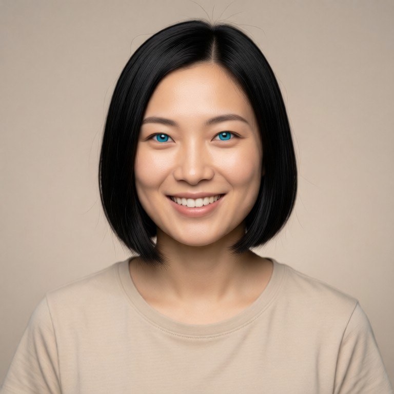 Colored Contact Lenses Try-On example result