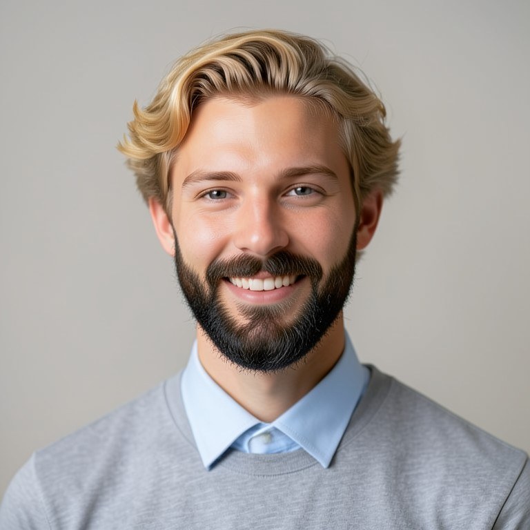 Corporate Beard Try-On example