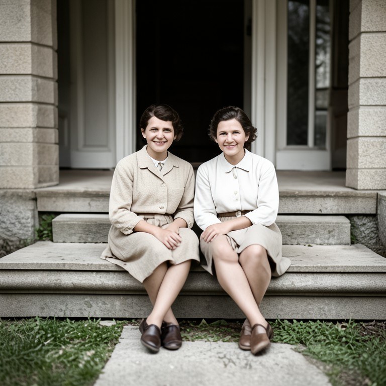Creased Photo Repair example