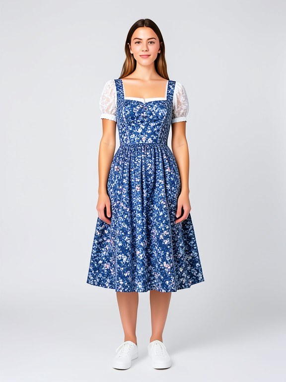 Dirndl Dress Try-On example