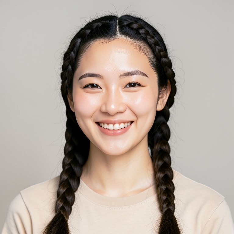 Dutch Braid Try-On example