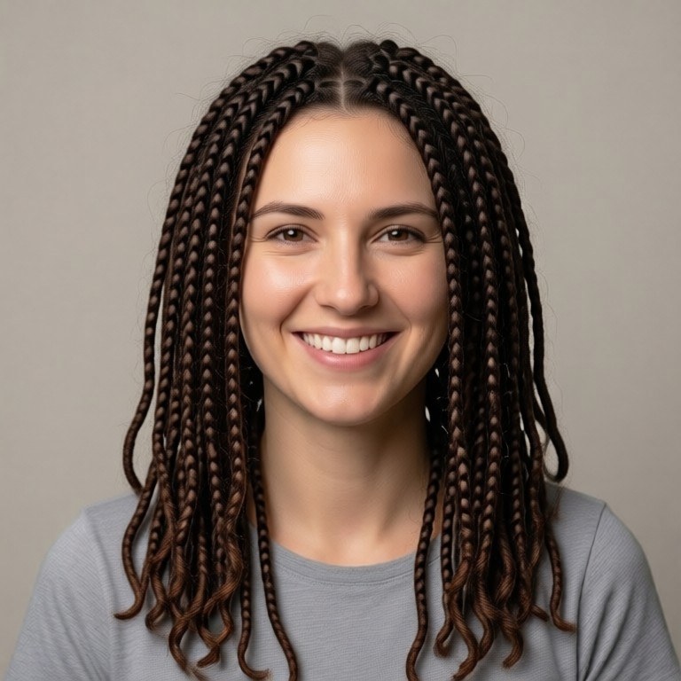 Faux Locs Try-On example result