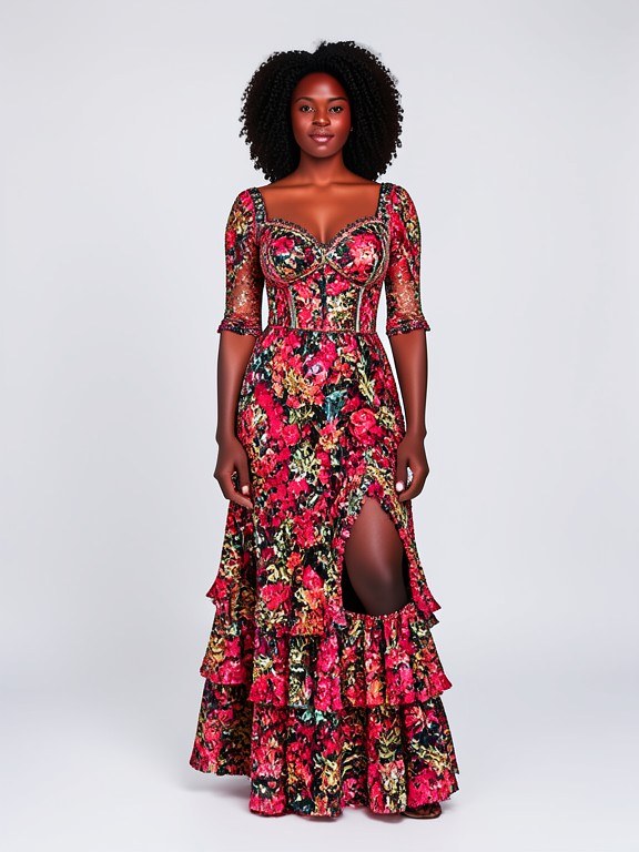 Flamenco Dress Try-On example