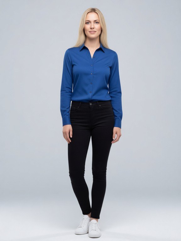 Formal Shirt Try-On example result