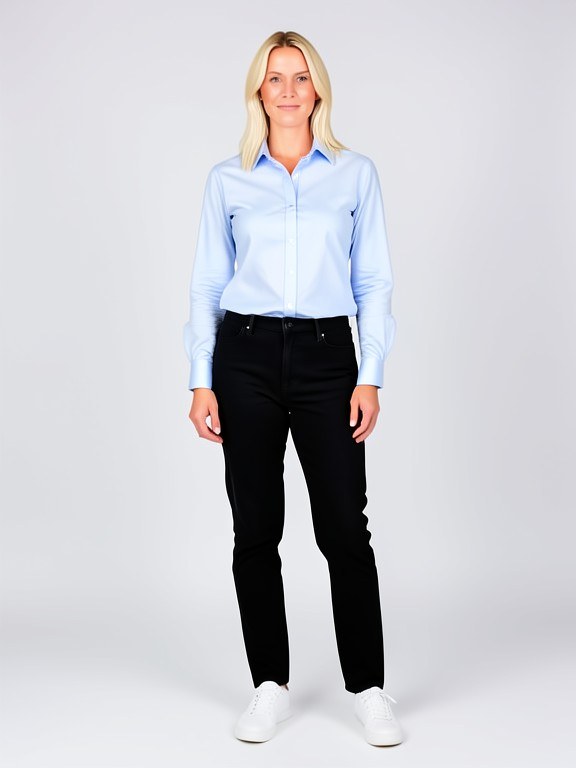 Formal Shirt Try-On example