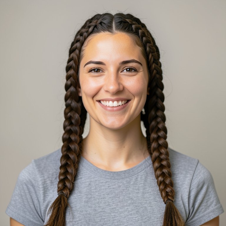 Goddess Braids Try-On example