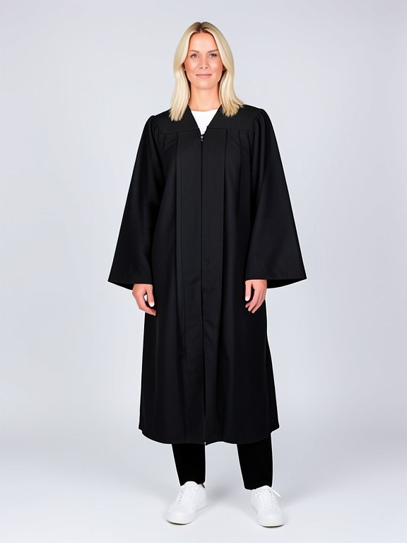 Graduation Gown Try-On example