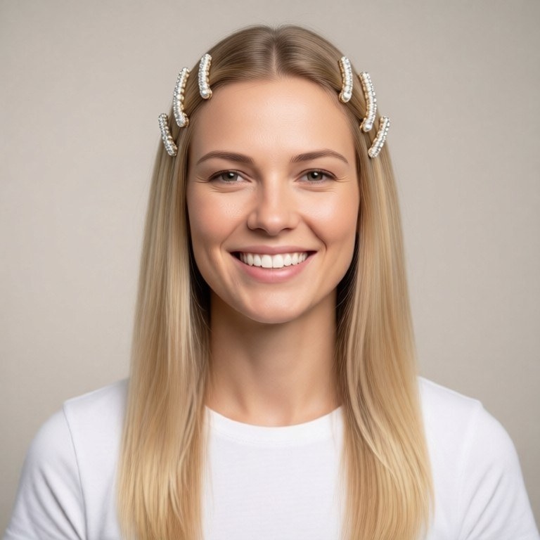 Hair Accessories Try-On example result