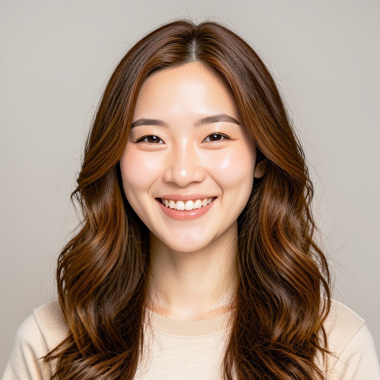 Hairstyle & Color Changer: before and after