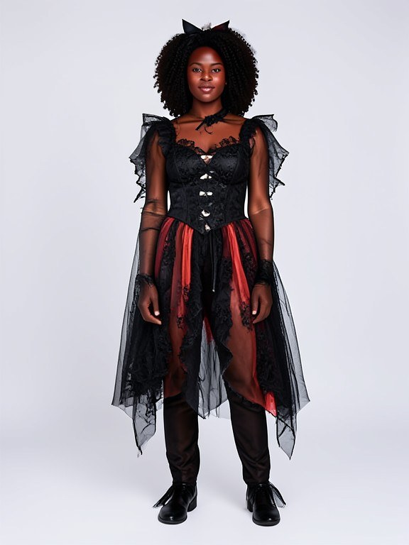 Halloween Costume Try-On example