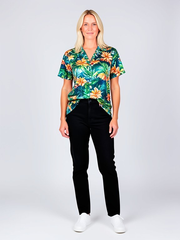 Hawaiian Shirt Try-On example
