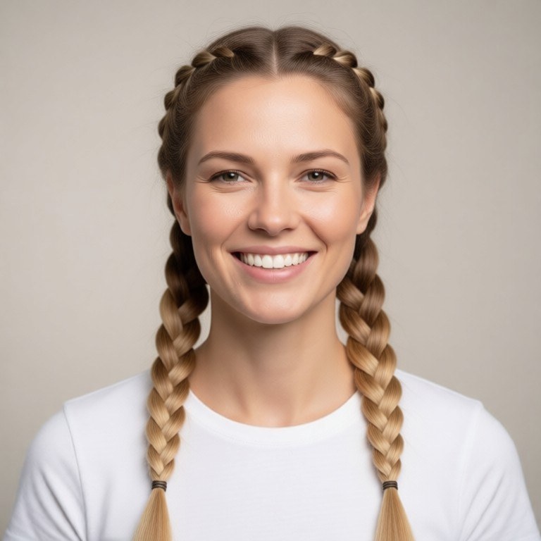 Knotless Braids Try-On example result