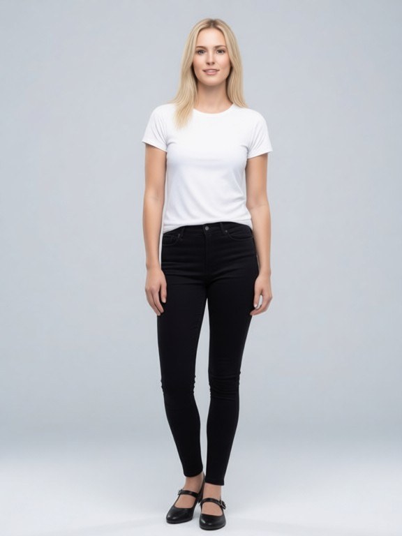 Mary Jane Shoes Try-On example result
