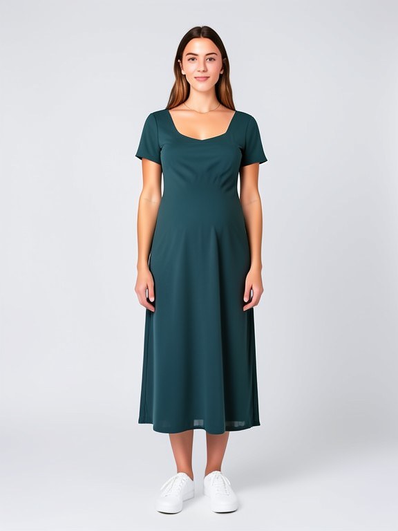 Maternity Dress Try-On example