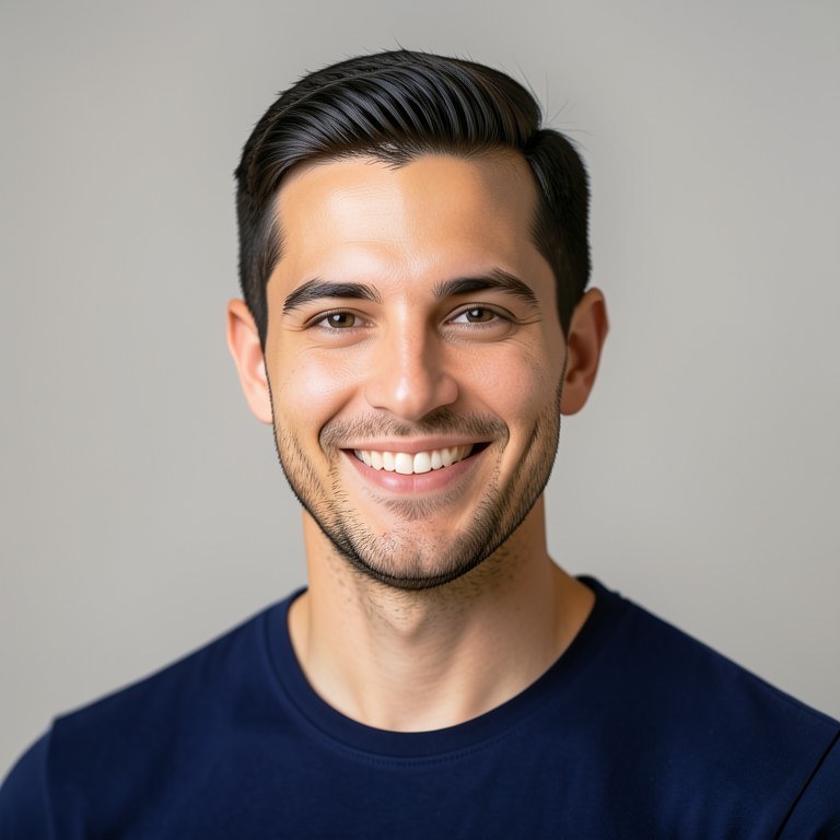 Men's Hairstyle Try-On Try-On example