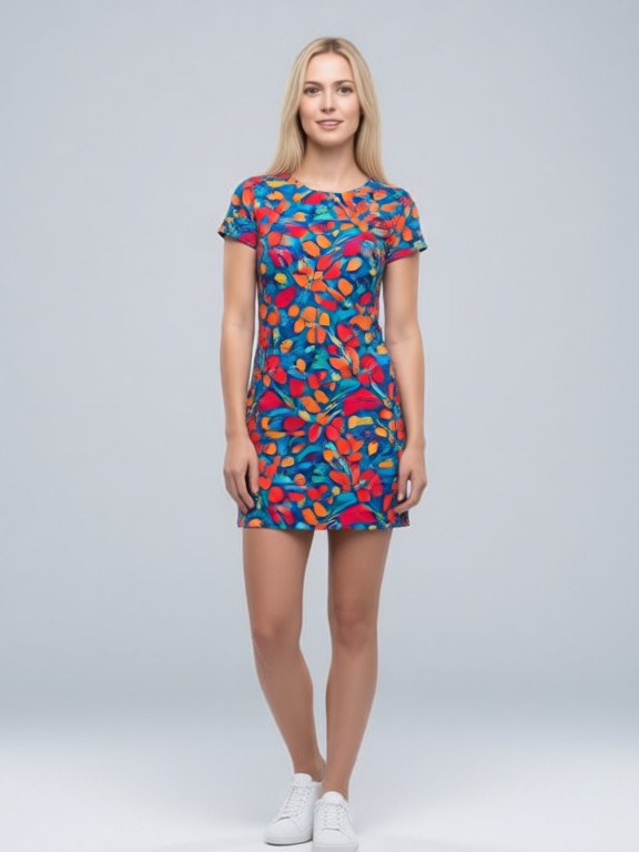 Mini Dress Try-On example result