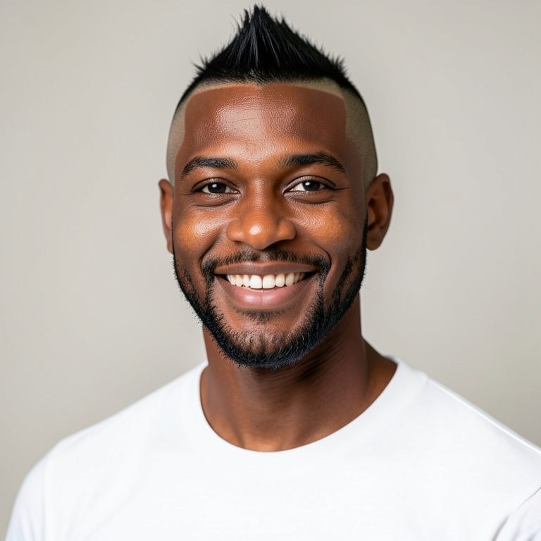 Mohawk Fade Try-On example