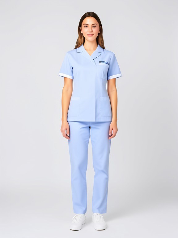 Nurse Uniform Try-On example