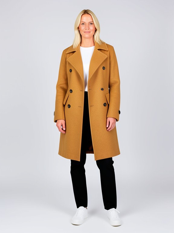 Peacoat Try-On example
