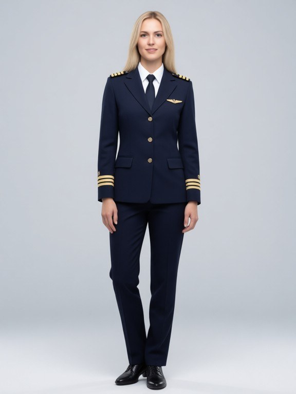 Pilot Uniform Try-On example result