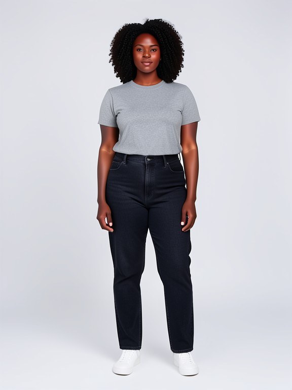 Plus-Size Outfit Styling Try-On example