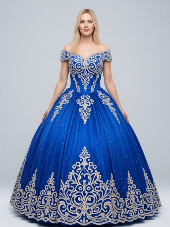 Quinceañera Dress Try-On example result
