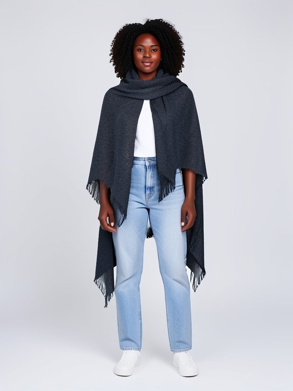 Shawl & Stole Try-On example