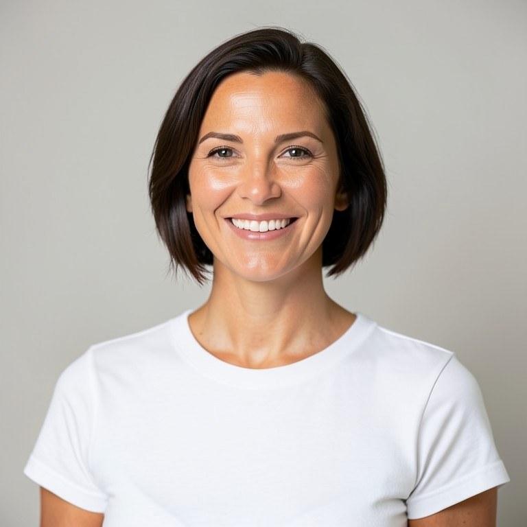 Short Hair for Women Try-On example
