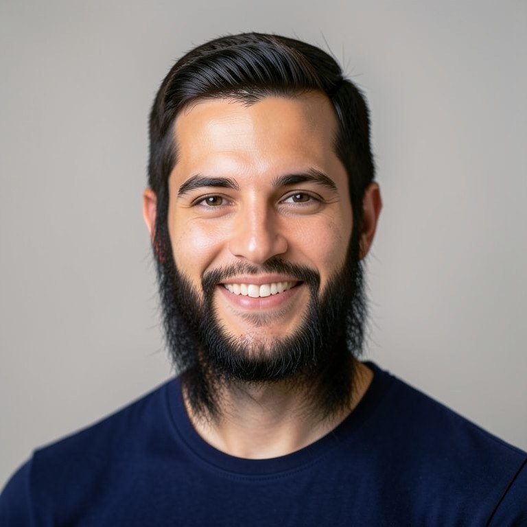 Sideburns Try-On example