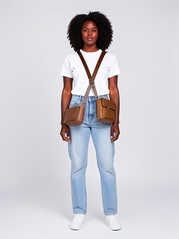 Sling Bag Styling Try-On example