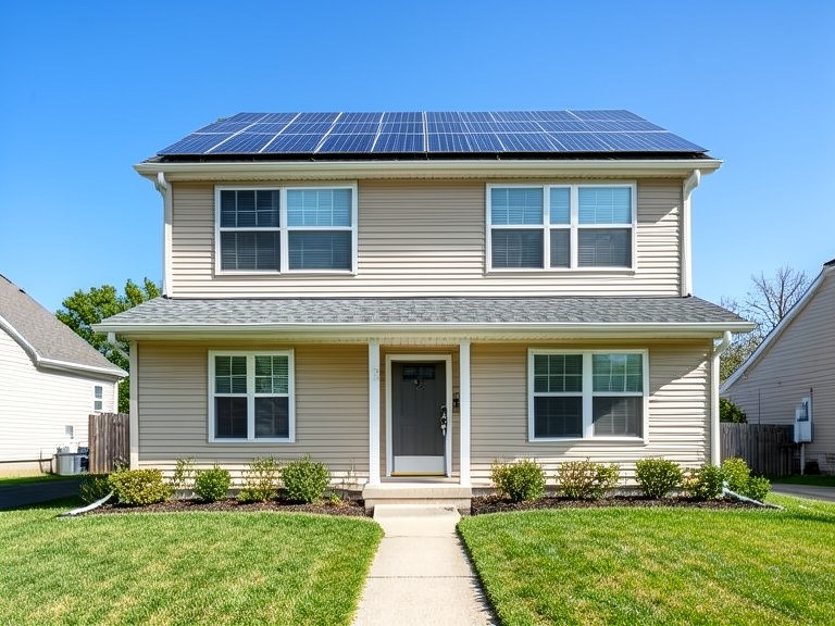 Solar Panel Roof Visualizer example