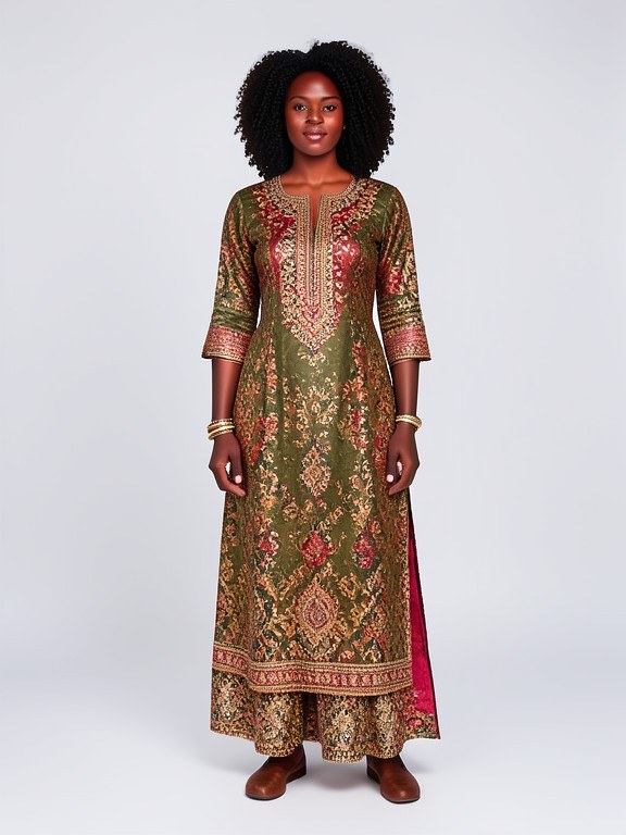 Traditional Dress Try-On example