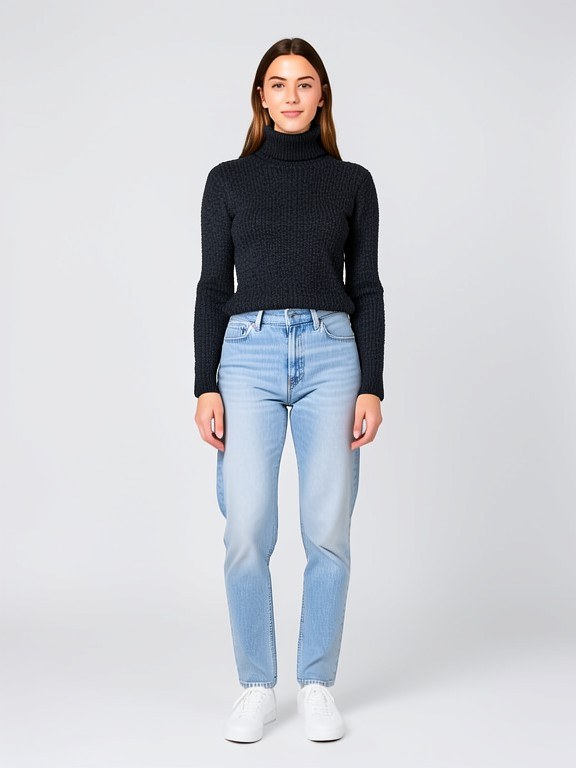 Turtleneck Try-On example
