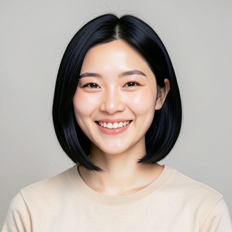 U-Cut Hair Try-On example