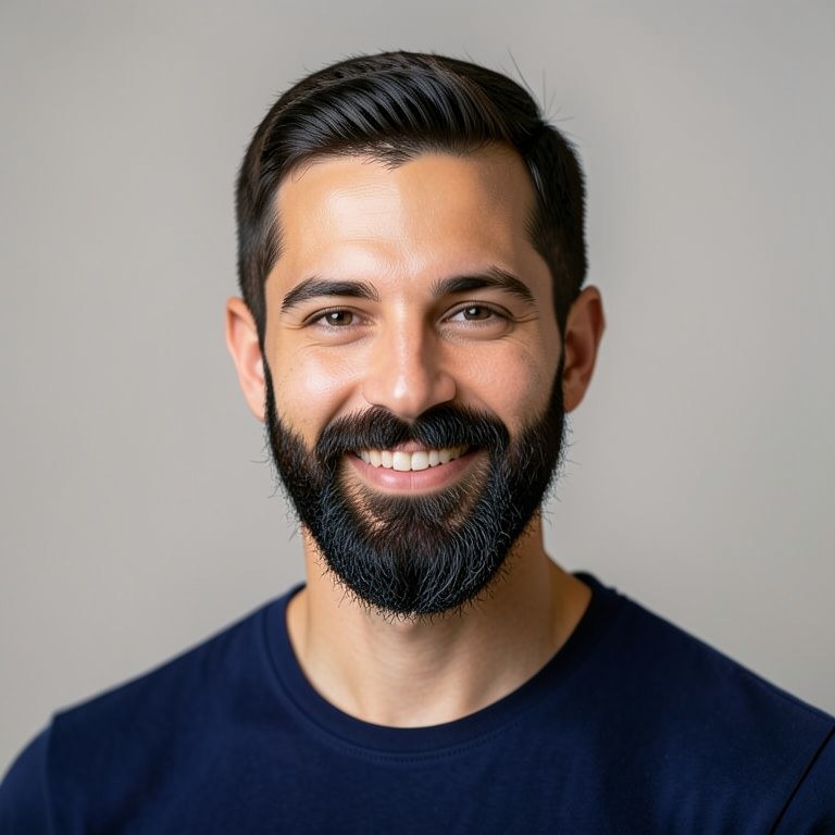 Van Dyke Beard Try-On example
