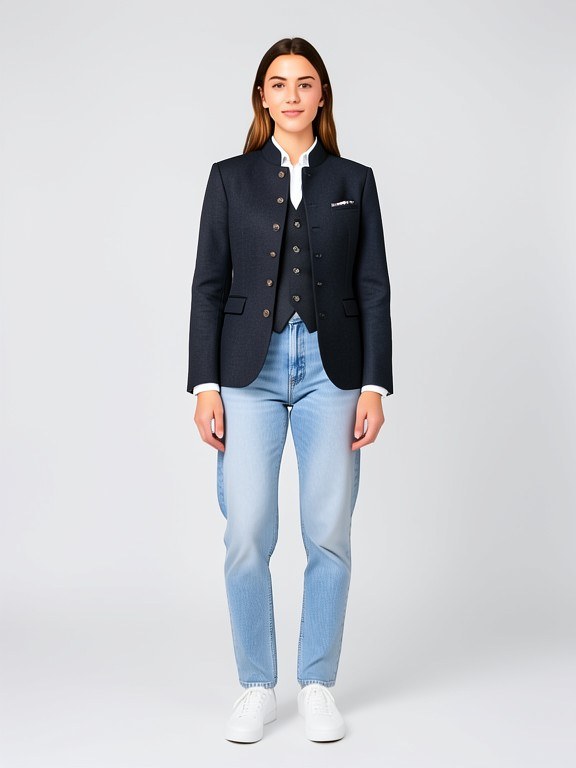 Waistcoat & Nehru Jacket Try-On example