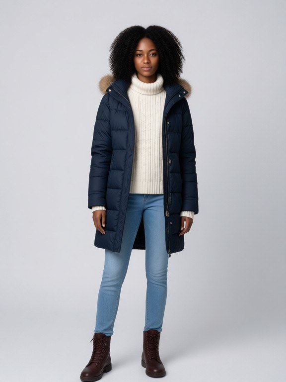 Winter Outfit Try-On example result