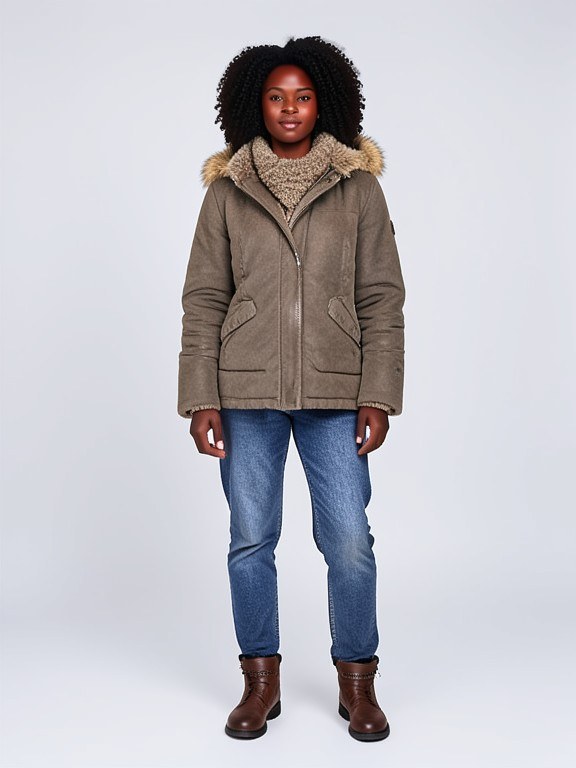 Winter Outfit Try-On example