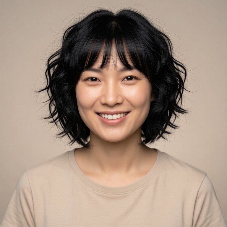Y2K Hairstyle Try-On example result