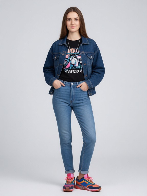 Y2K Outfit Try-On example result